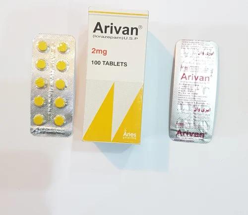 Arivan Lorazepam 2mg