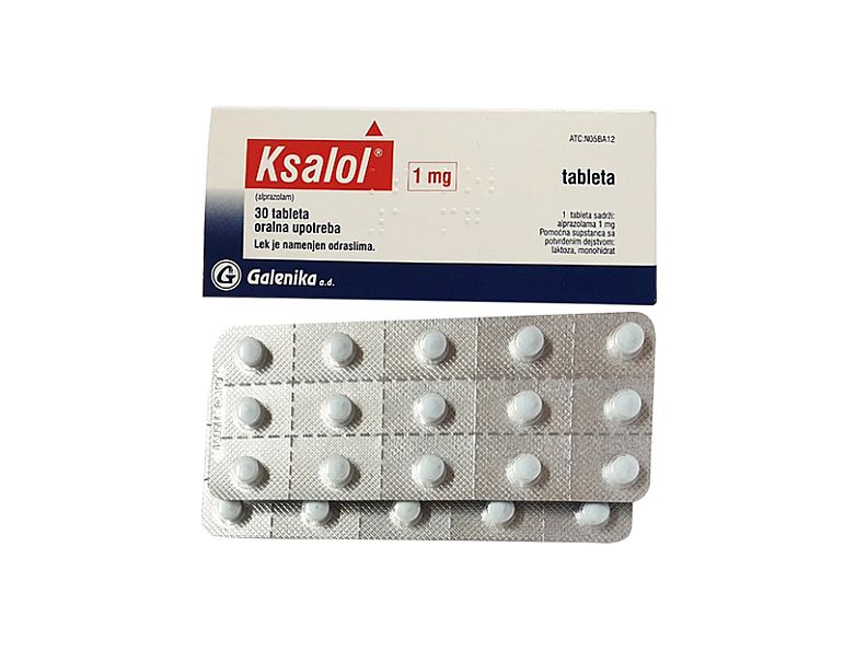 Ksalol Alprazolam 1mg